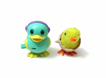 Cute Duck & Hatching Chick Toy Set