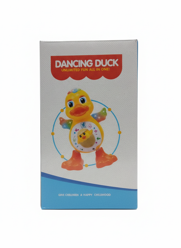 YJTOYS Dancing Yellow Duck Toy, Light & Music