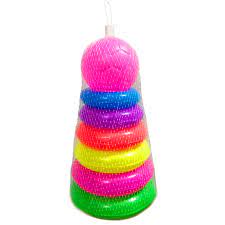Rainbow Ring Tower – Colorful Stacking Rings Toy for Kids