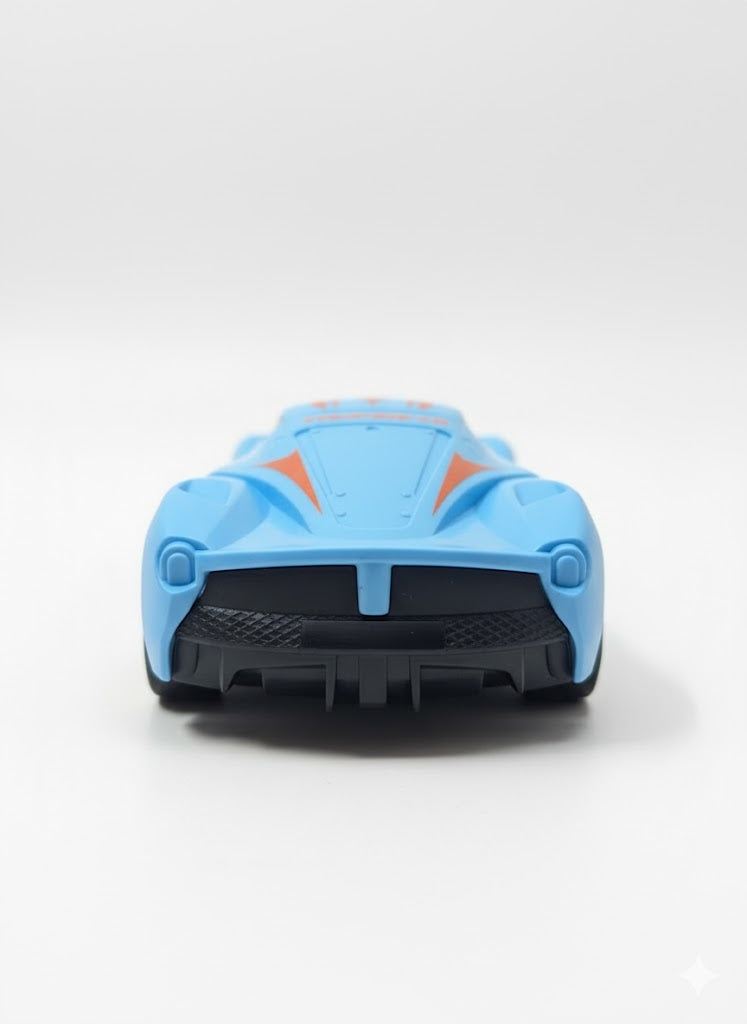 High-Speed Blue R/C Sports Car with Controller - Fast Drift Racing Toy