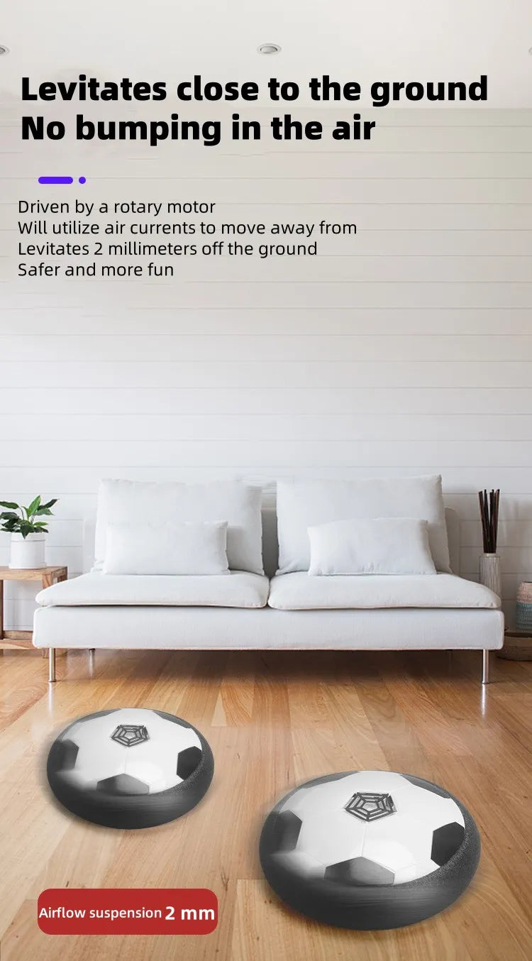 Hover Soccer Ball – Indoor Air Football Toy with Lights & Music