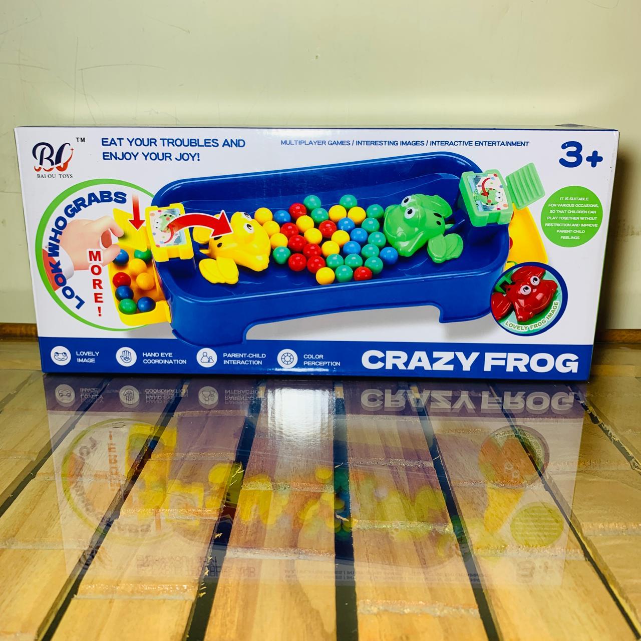 Crazy Frog Game – 2-Player Indoor Board Game for Kids