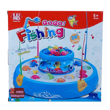 GOGO Double Layer Musical Fishing Game