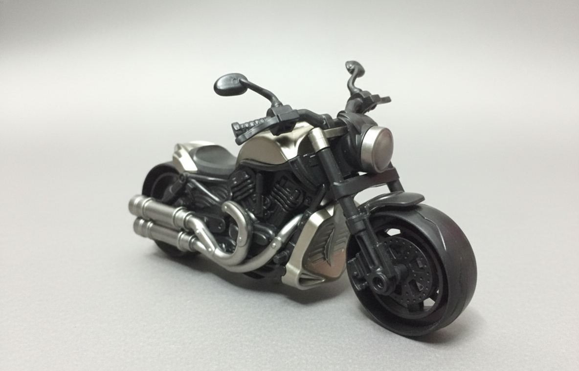 Realistic Toy Bike for Collectors | Scale Model Cruiser