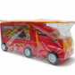 Red Toy Racing Truck in Plastic Packaging