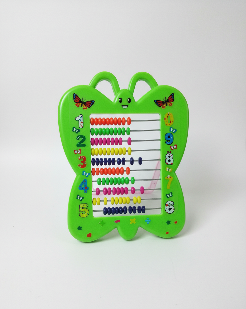 Green Butterfly Educational Abacus Toy