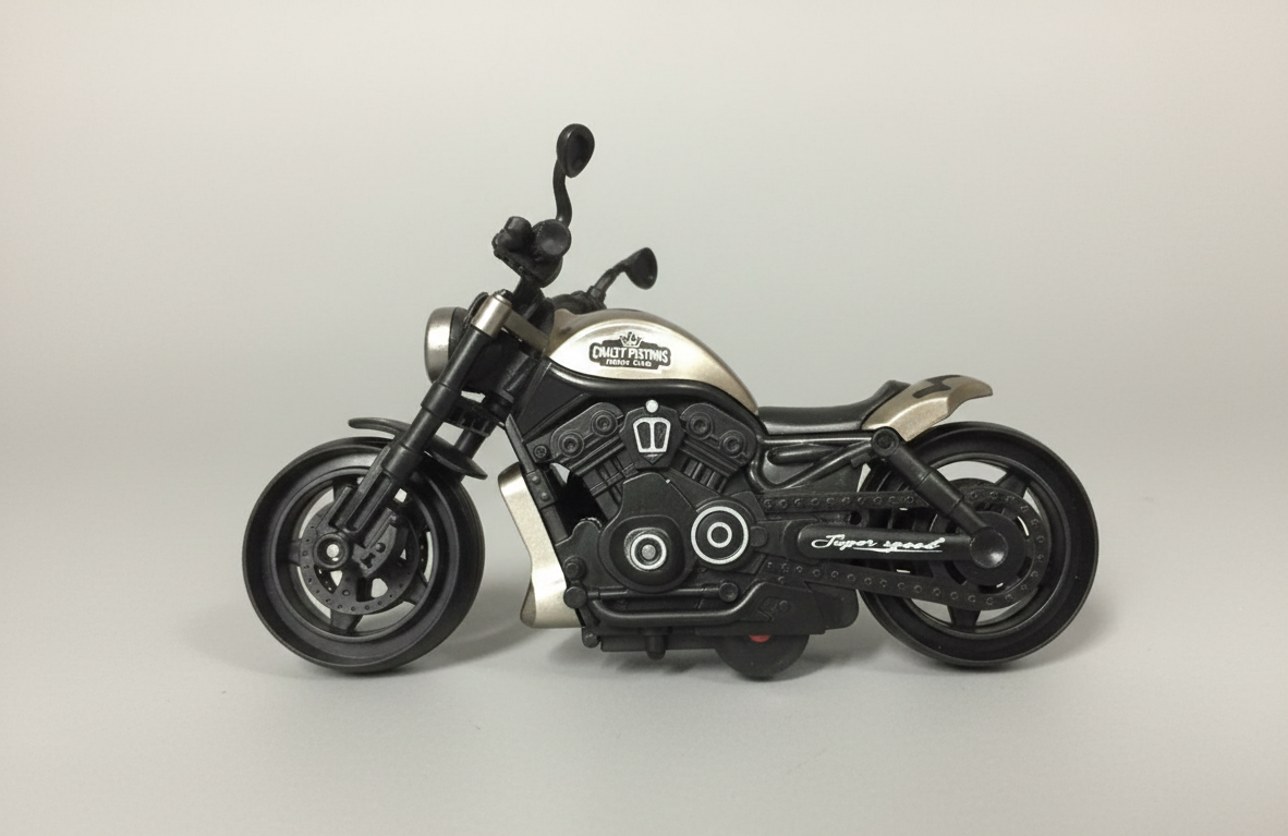 Realistic Toy Bike for Collectors | Scale Model Cruiser
