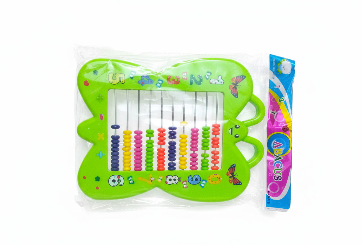 Green Butterfly Educational Abacus Toy