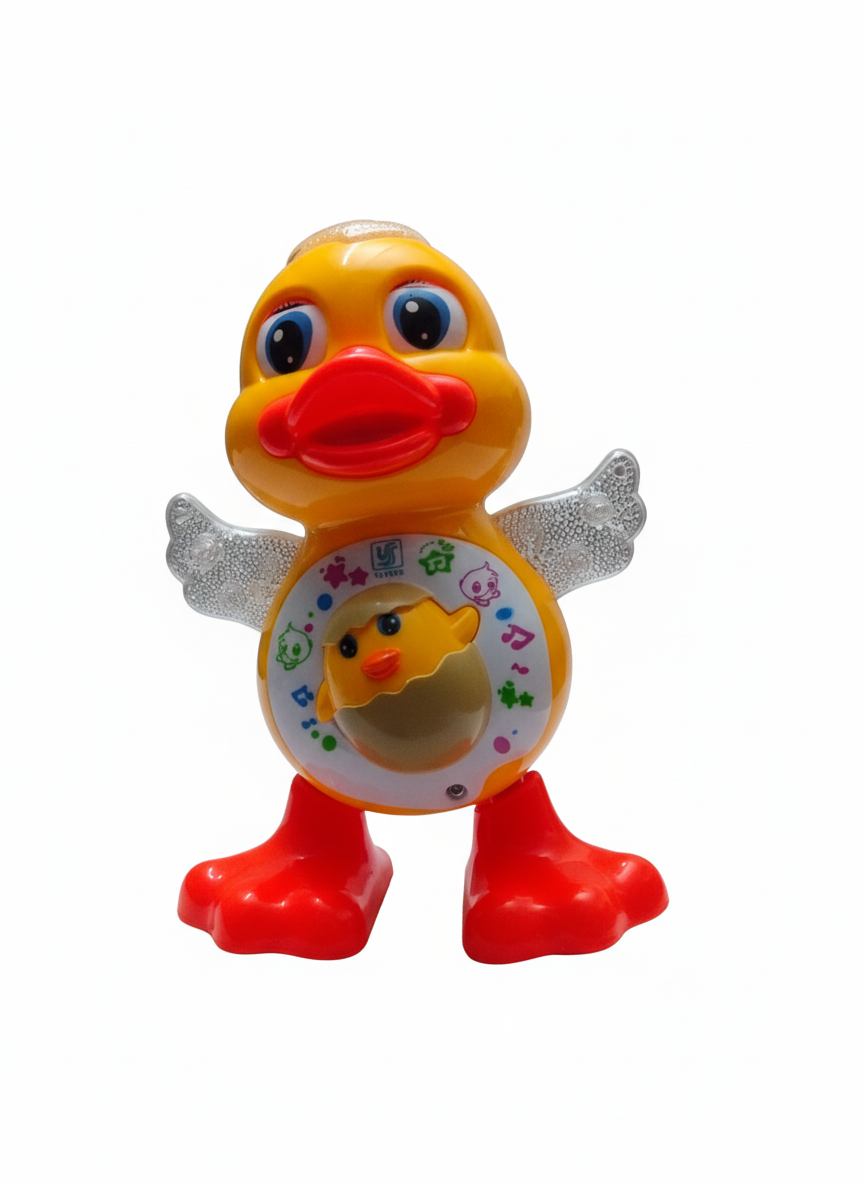 YJTOYS Dancing Yellow Duck Toy, Light &amp; Music