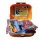 Yellow Toy Tool Bus Carry Case