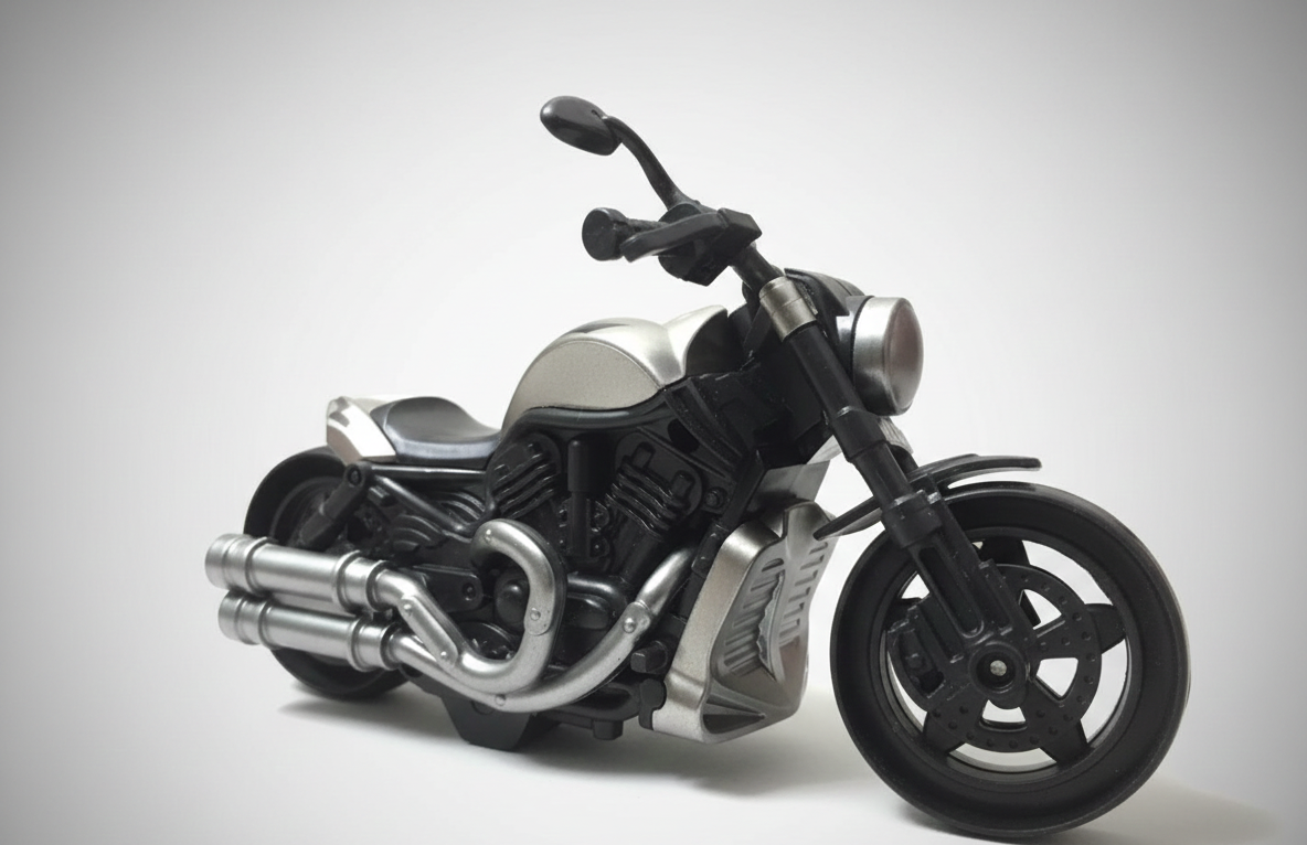 Realistic Toy Bike for Collectors | Scale Model Cruiser