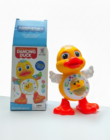 YJTOYS Dancing Yellow Duck Toy, Light &amp; Music