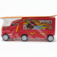 Red Toy Racing Truck in Plastic Packaging
