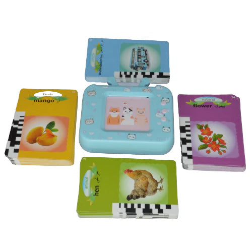 Early Education Card Reader Device – 218 Words Learning Machine for Kids