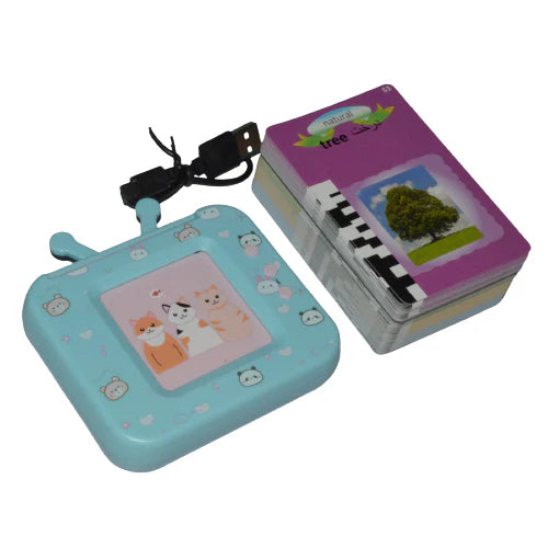 Early Education Card Reader Device – 218 Words Learning Machine for Kids