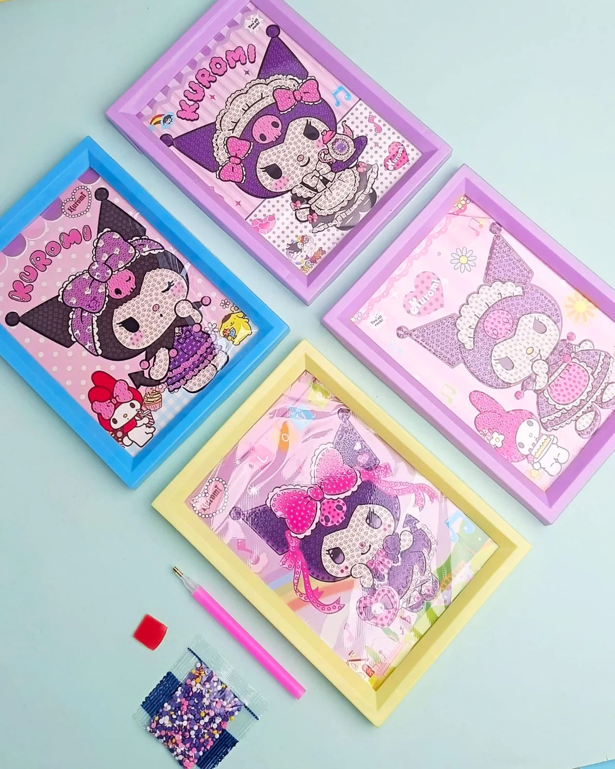 Sanrio 5D Diamond Painting Kit – DIY Full Drill Cartoon Mosaic Set by YUNSHUO