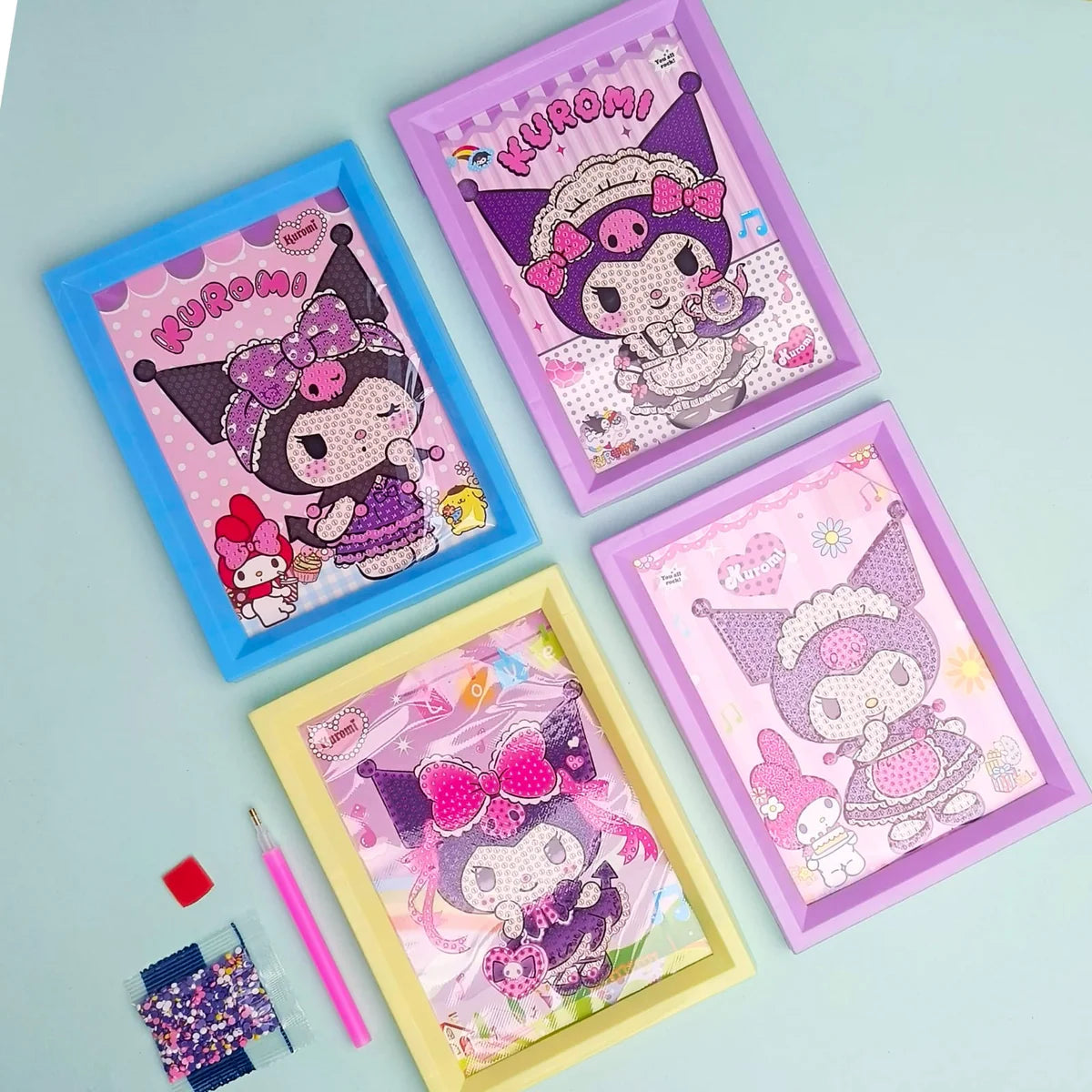 Sanrio 5D Diamond Painting Kit – DIY Full Drill Cartoon Mosaic Set by YUNSHUO