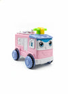 Cute Cartoon Push & Go Fire Truck Toy for Kids – Safe, Colorful & Durable