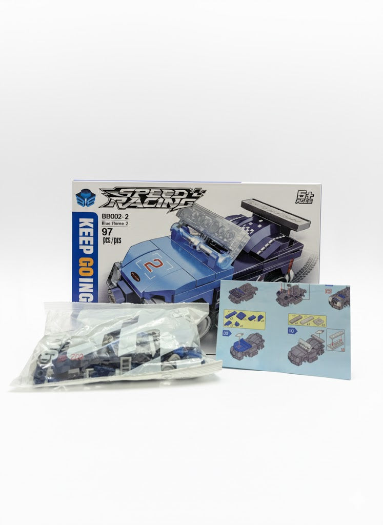 BB002-3 Fire Rescue Ladder Truck Building Blocks Toy (95 Pcs)