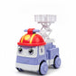 Cute Cartoon Push & Go Firefighter Truck Toy for Kids – Safe & Durable